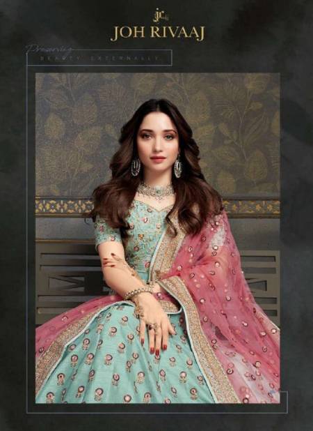 JOH RIVAAJ JHALAK VOL 53 Latest Fancy Designer Wedding Wear Sofiya silk Stylish Lahenga Choli Collection
